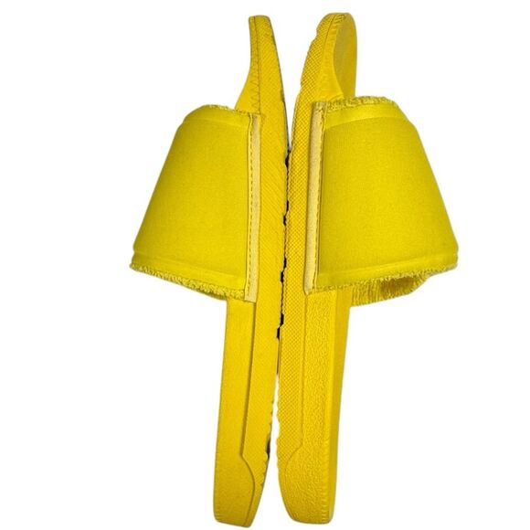 Women's Yellow Hunter Slides size 9 GUC - Picture 4 of 6